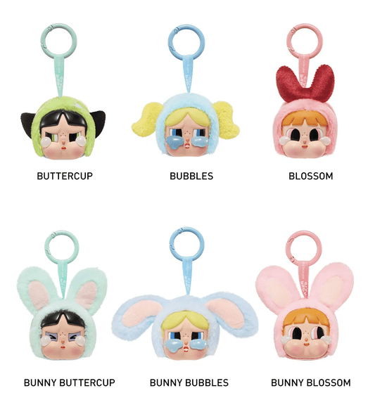 CRYBABY × Powerpuff Girls Series-Vinyl Face Plush Blind Box