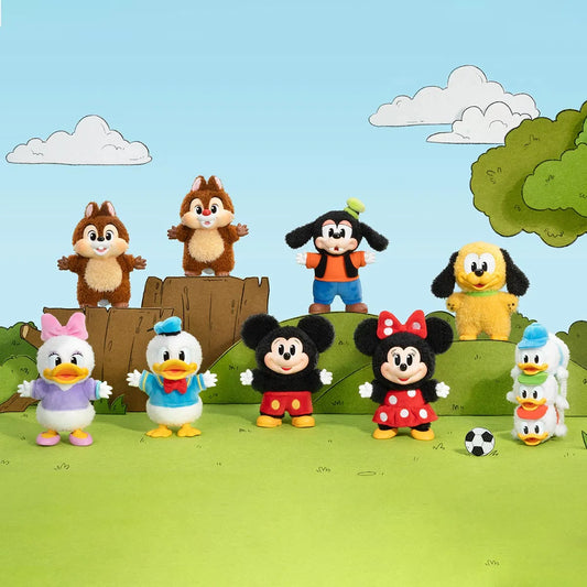 Mickey Family Cute Together Keychain Series