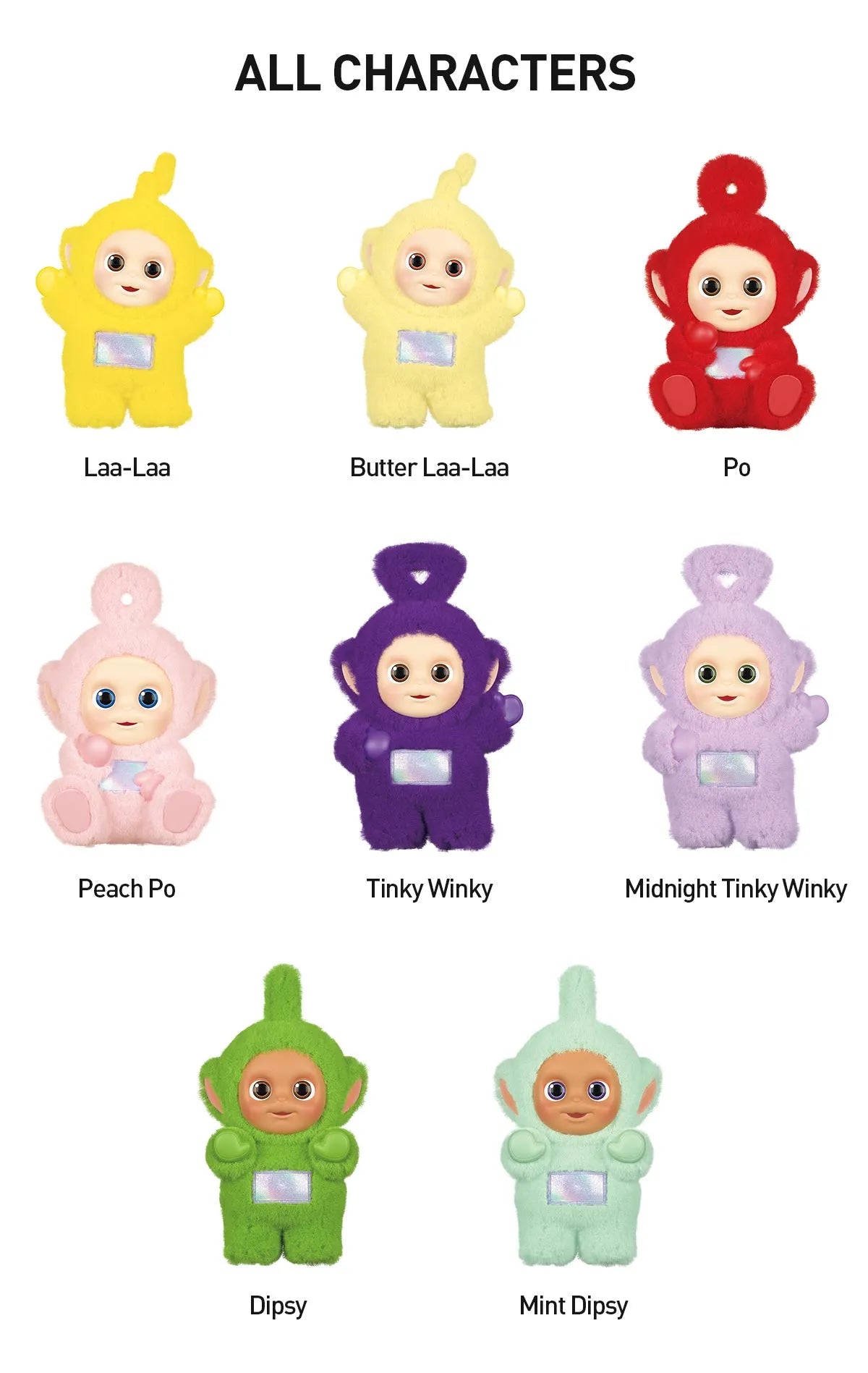 Teletubbies Vibrancy Series Figures