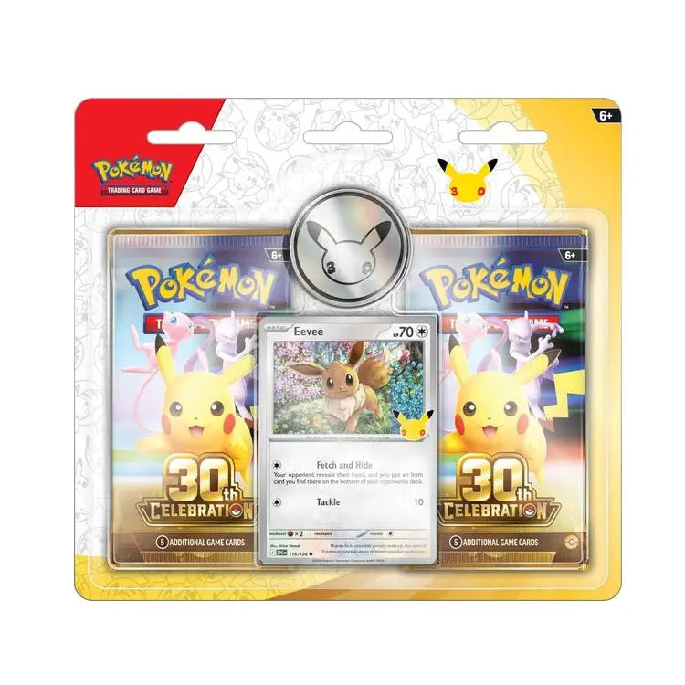 30th Anniversary Eevee 2 Pack Blister