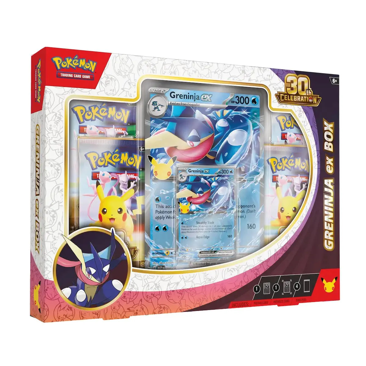 30th Anniversary Greninja Ex Collection box