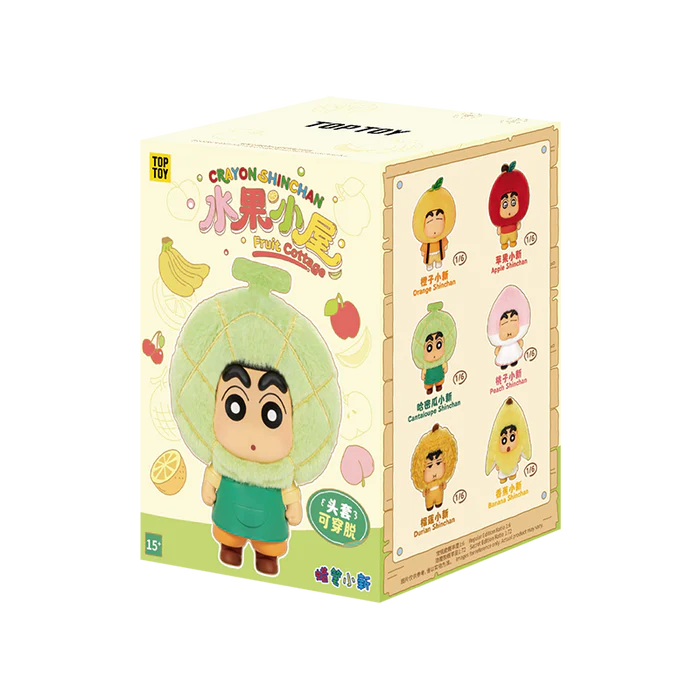 Crayon Shin-Chan Fruit Cottage Series Plush Blind Box