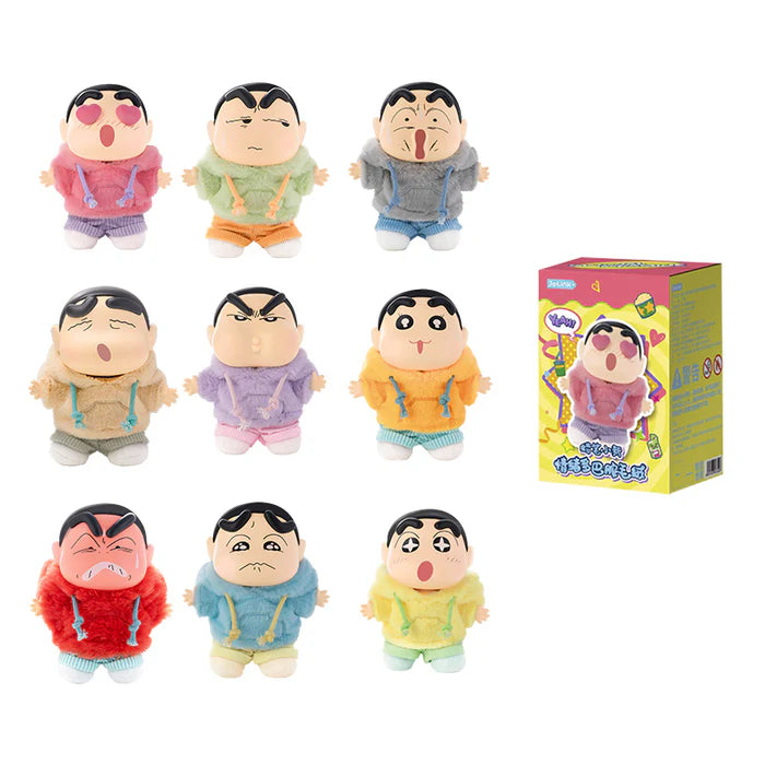 Crayon Shin-Chan Emotional Dapamine Keychain Plush Blind Box