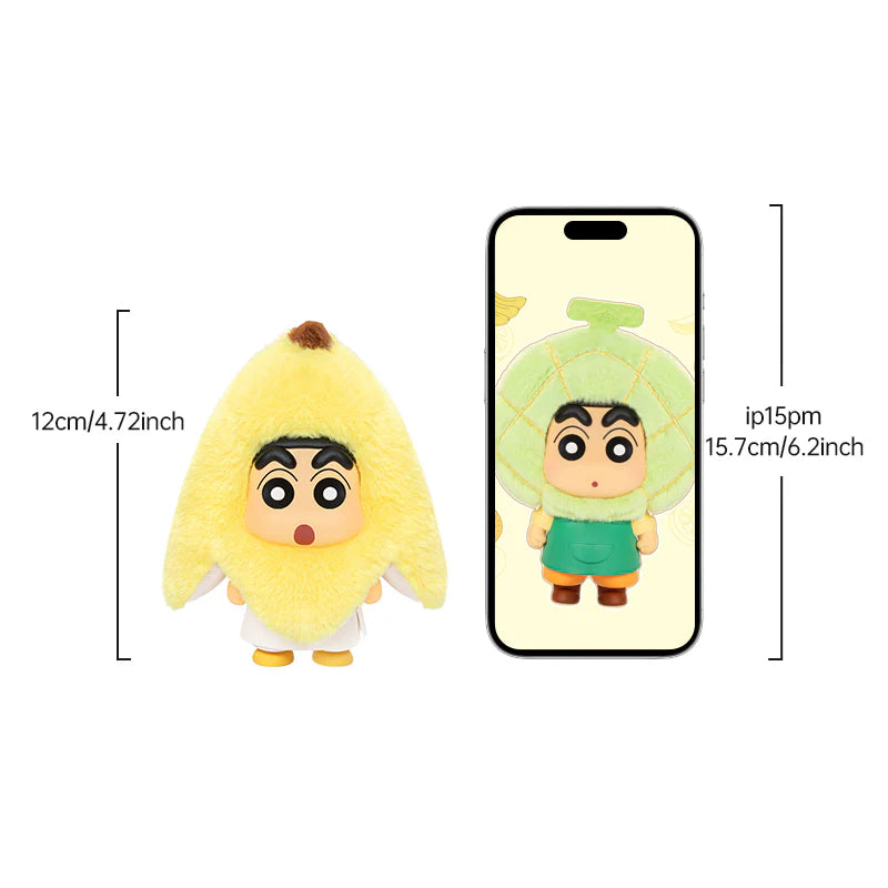 Crayon Shin-Chan Fruit Cottage Series Plush Blind Box