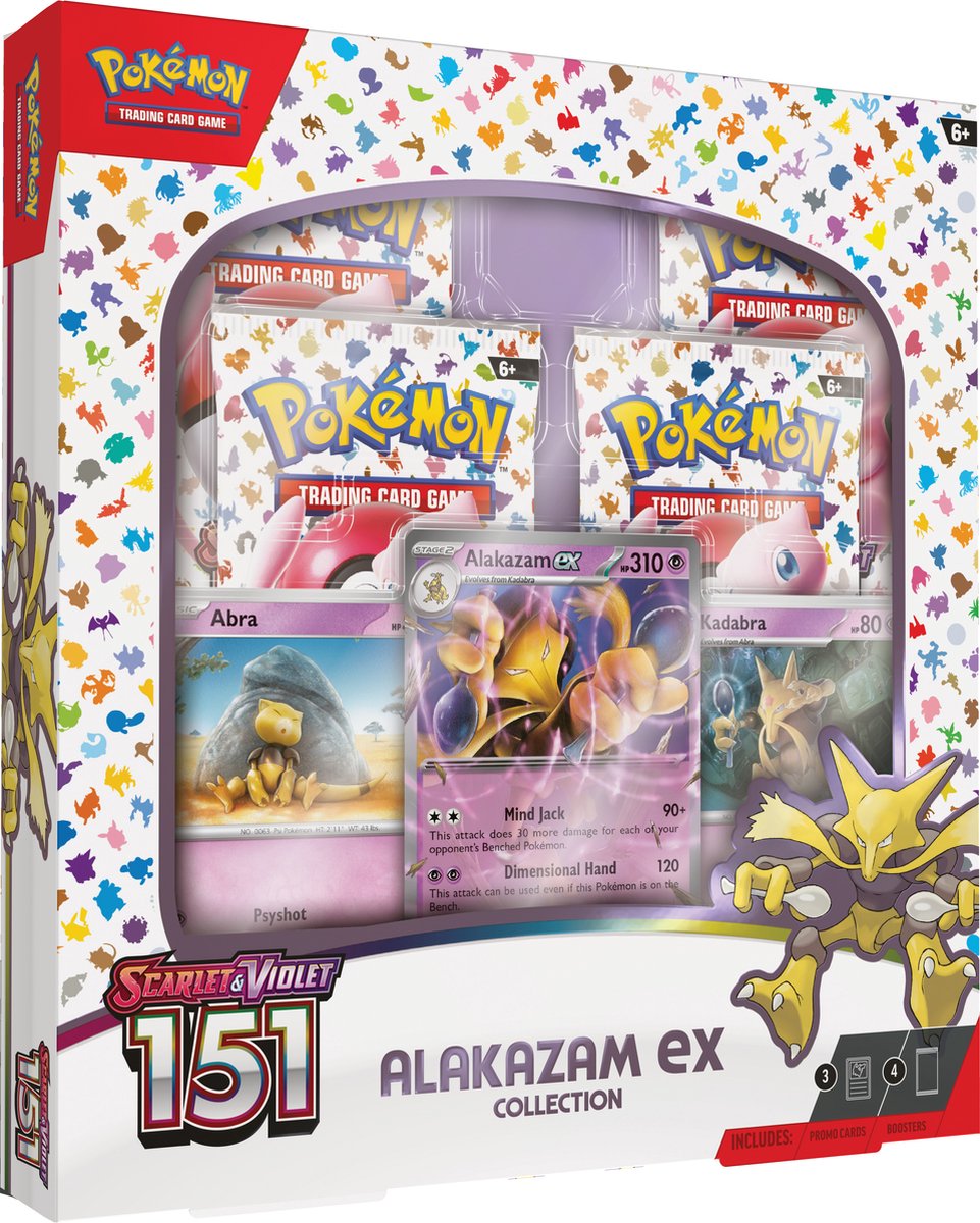 Pokémon Scarlet & Violet - 151 Alakazam ex Box
