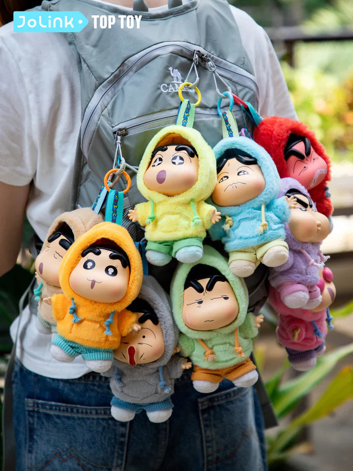 Crayon Shin-Chan Emotional Dapamine Keychain Plush Blind Box