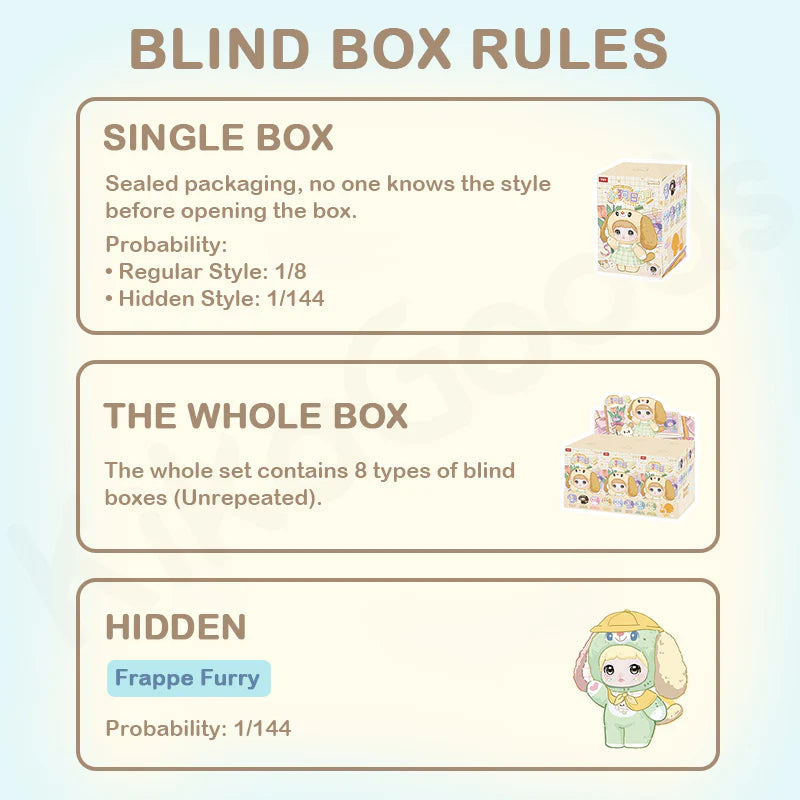 Nommi Puppy Diary Series Plush Blind Box