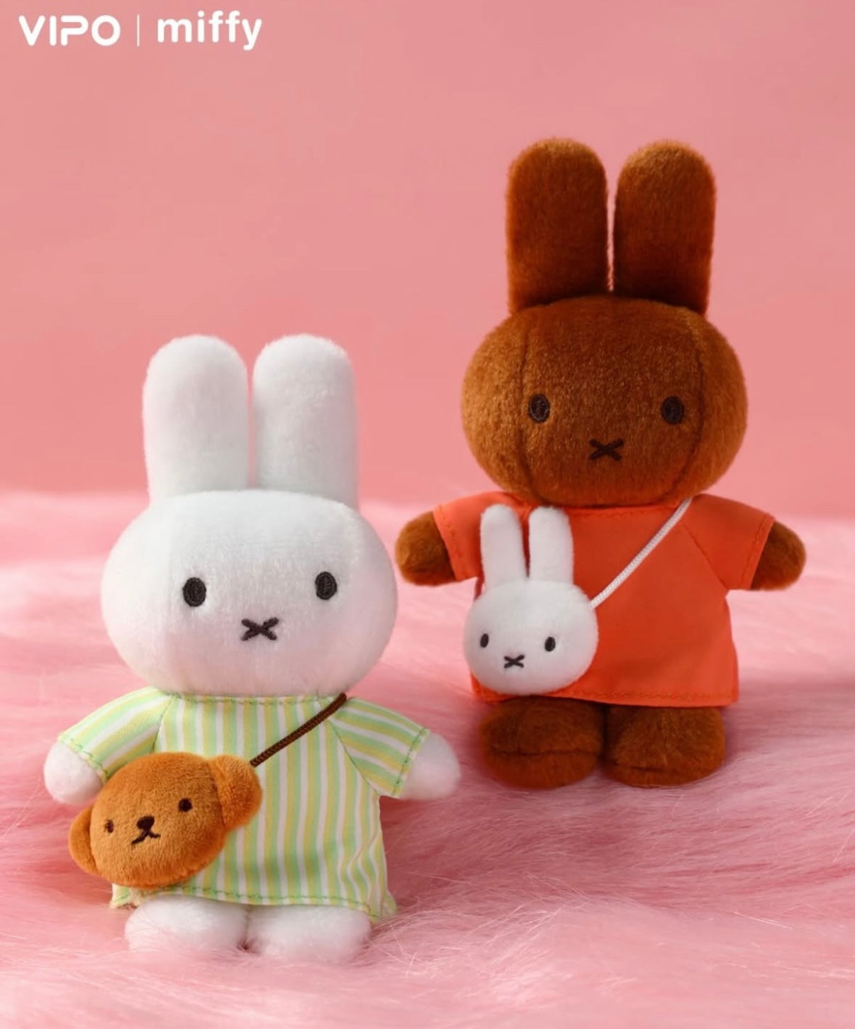 VIPO X Miffy Mini Bag Series Plush Keychain Blind Box