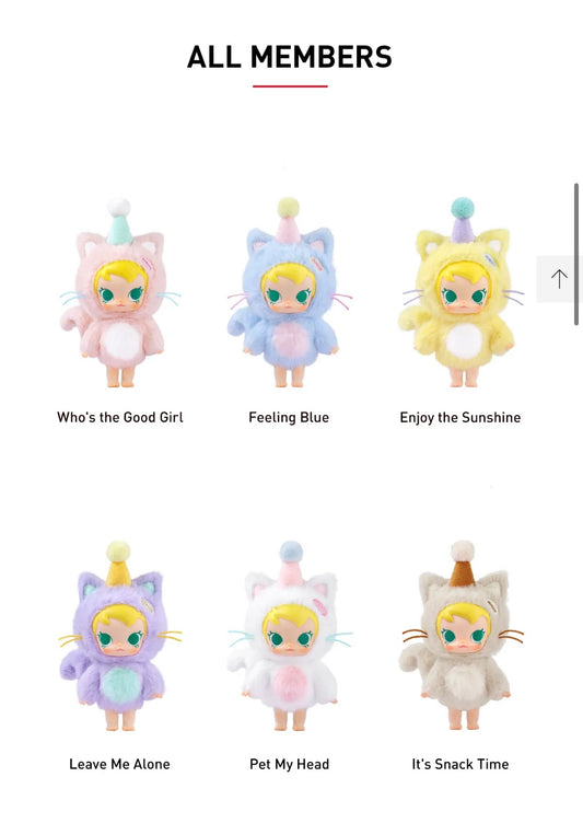 Baby Molly Pocket Friends Series-Vinyl Plush Pendant Blind Box