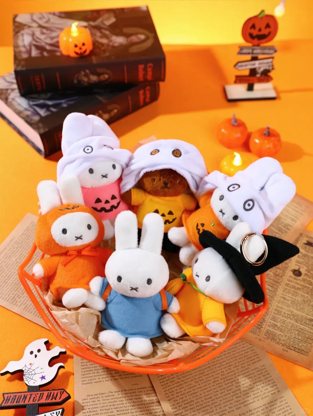 VIPO x Miffy Halloween Plush keychain