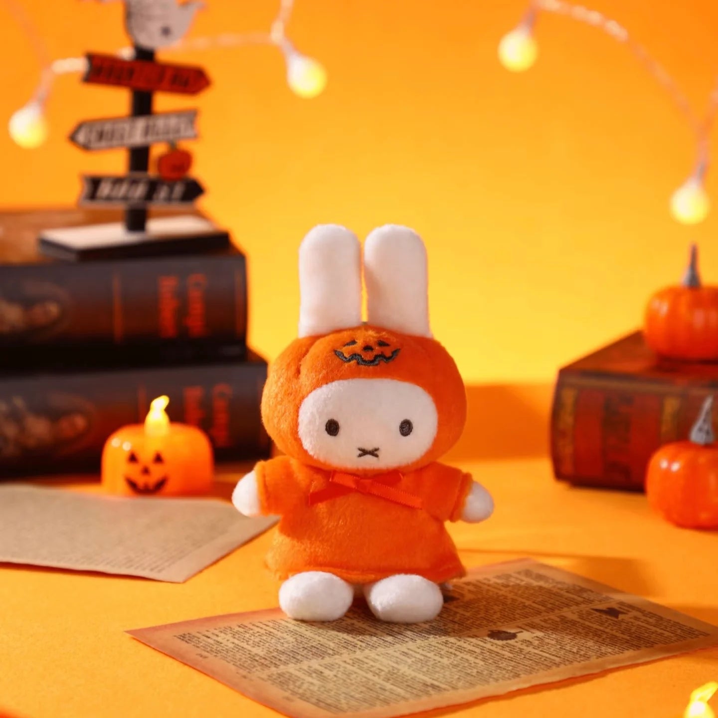 VIPO x Miffy Halloween Plush keychain