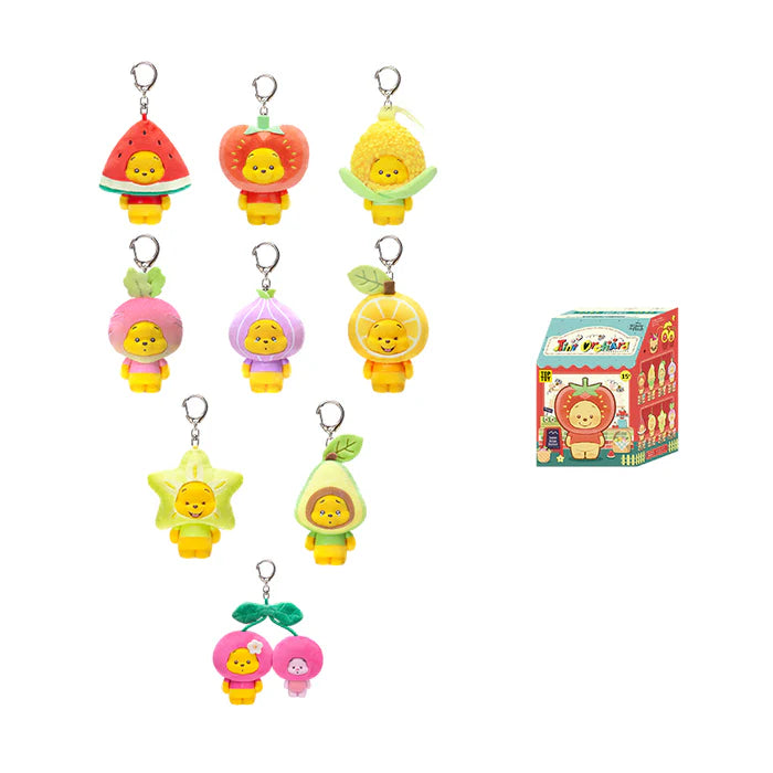 Winnie The Pooh Tiny Orchard Fruit Keychain Series Blind Box