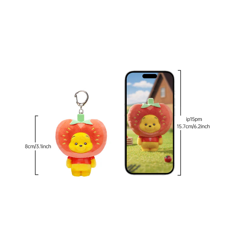 Winnie The Pooh Tiny Orchard Fruit Keychain Series Blind Box