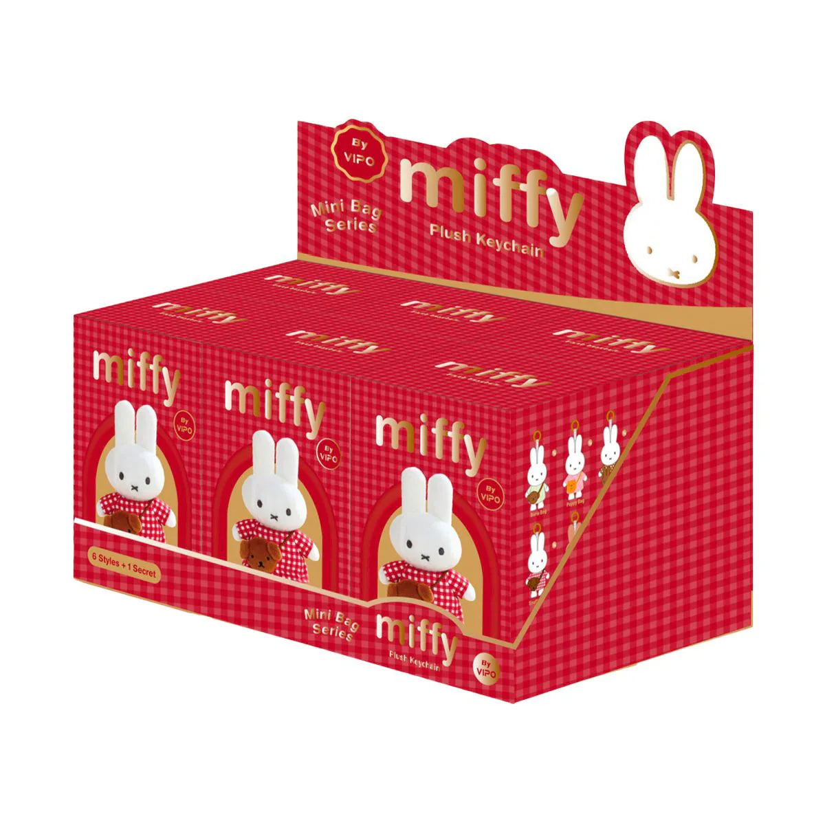VIPO X Miffy Mini Bag Series Plush Keychain Blind Box