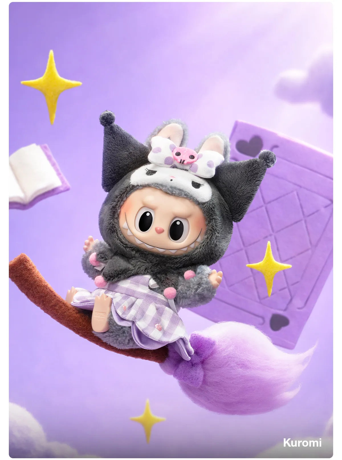 THE MONSTERS × Hello Kitty and Friends Series-Vinyl Plush Pendant Blind Box
