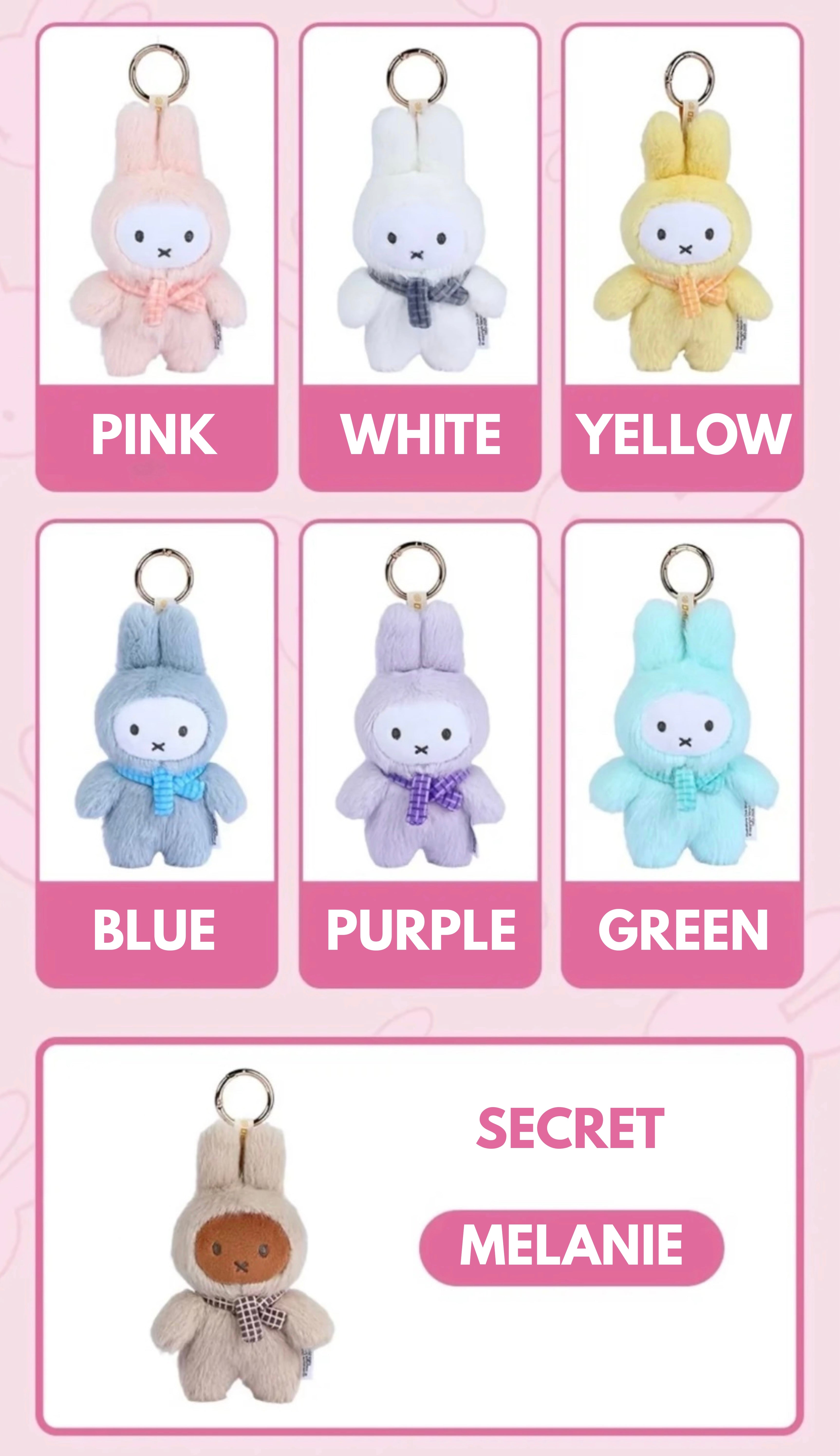 VIPO x Miffy Plush Blind Box 2.0