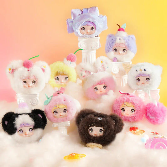 Nommi Sweetness 100% Series Plush Keychains Blind Box